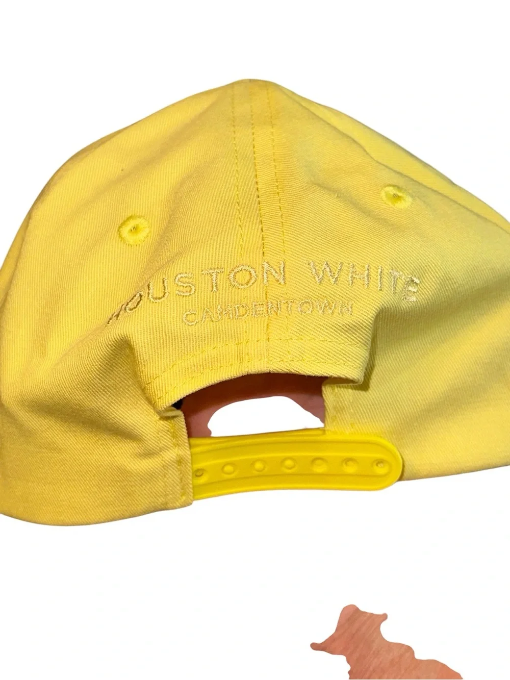 Houston White Target HT1 Yellow Snapback Baseball Cap OSFM NWT Unis